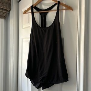 Lululemon Black Tank size 8